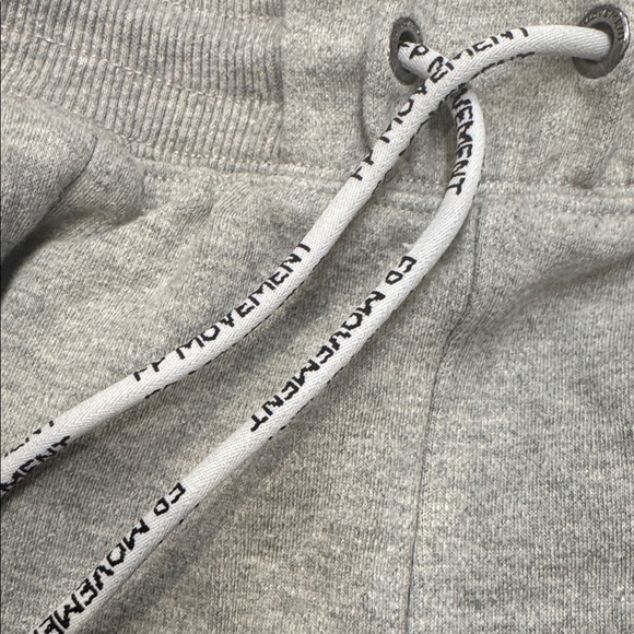 FP Movement by Free People Gray Wide Leg Pants Zip Open Legs Gently Used - Picture 4 of 7